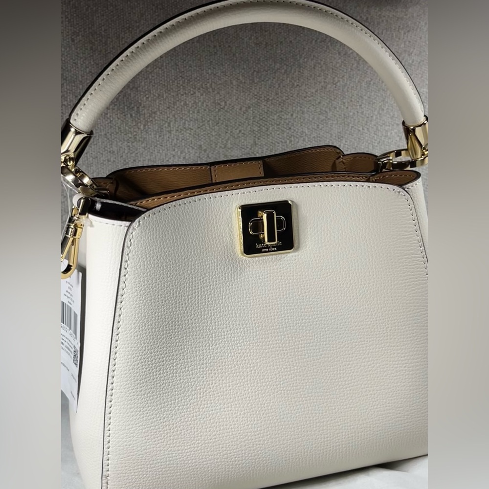 Kate Spade Phoebe Top Handle Satchel – Meringue (Cream White) – NWT
